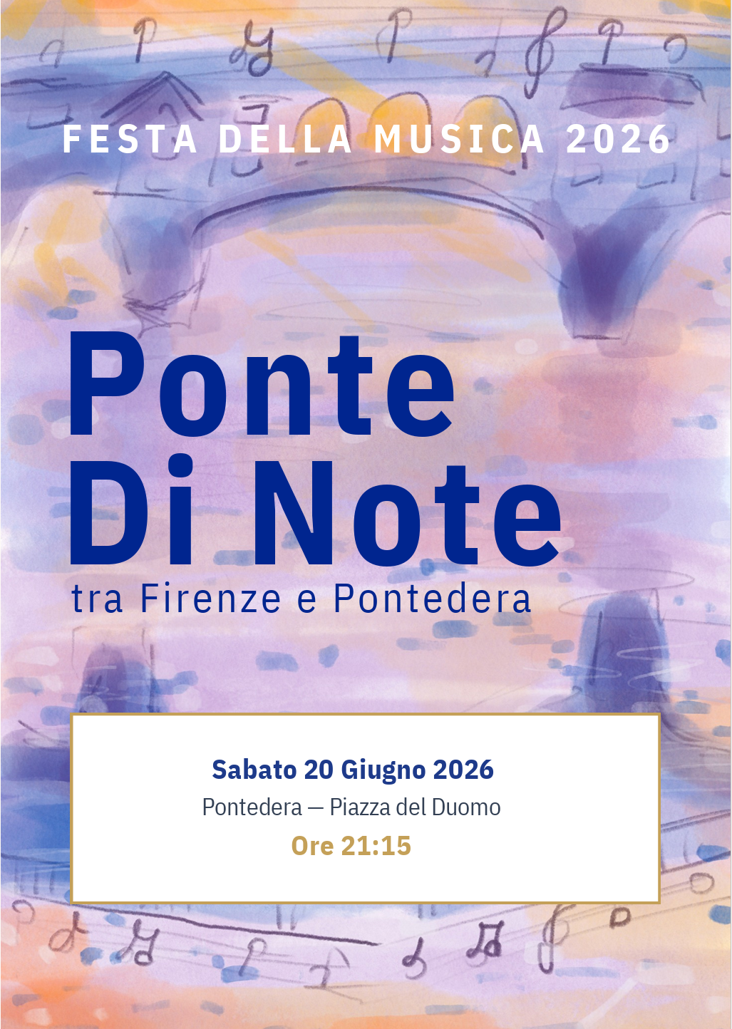 Un ponte di note tra Firenze e Pontedera